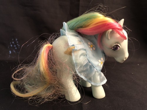 Vtg 1983 My Little Pony SUNLIGHT RAINBOW Hair G1 Glitter Sun Vtg 1983 My Little Pony SUNLIGHT RAINBOW Hair G1 Glitter Sun