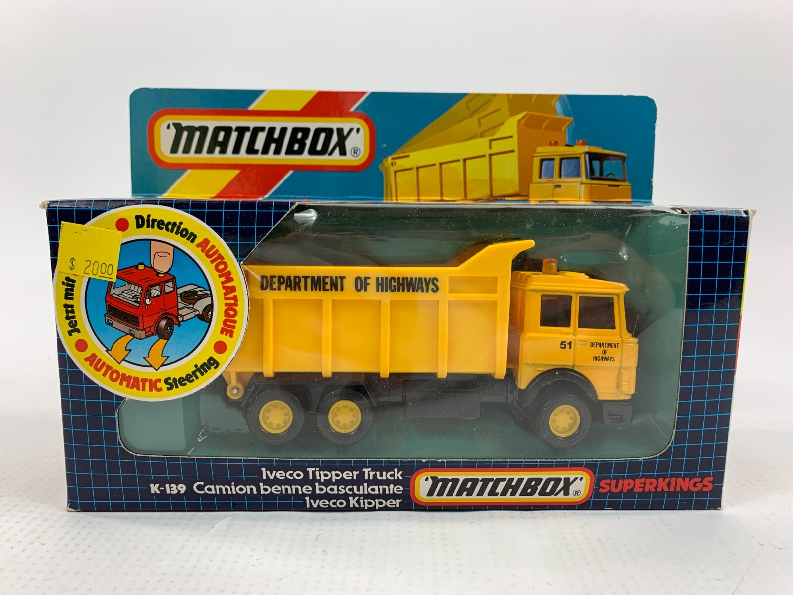 Matchbox No. 17 Hoveringham 8-Wheel Tipper in Original 'D