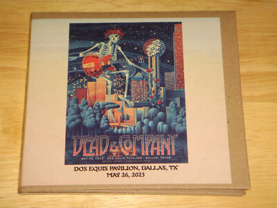DEAD & COMPANY Live - The Final Tour 5/26/2023 DALLAS TX grateful dead 3CD New