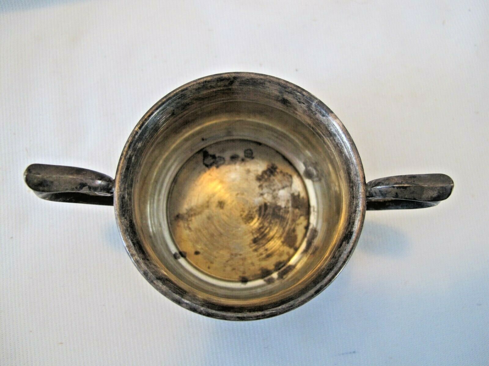 Antique Gorham Sterling Silver Small Bowl Cup w/ Handles 5 x 2