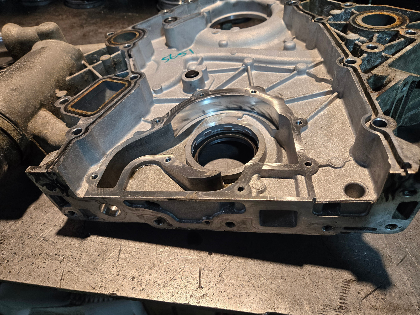 Ford 6.7 Powerstroke Diesel Front Timing Cover BC3Q-6C086-A REF5651 - Picture 10 of 12