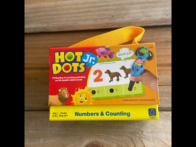 Hot Dots Jr. Cards Numbers and Counting 72 Activities ****NEW*****