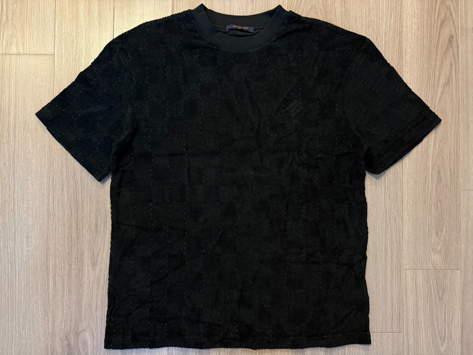 LOUIS VUITTON MÉTÉORE 【8/25迄】 Louis Vuitton Damier French Terry Cotton Tee Shirt meteorite