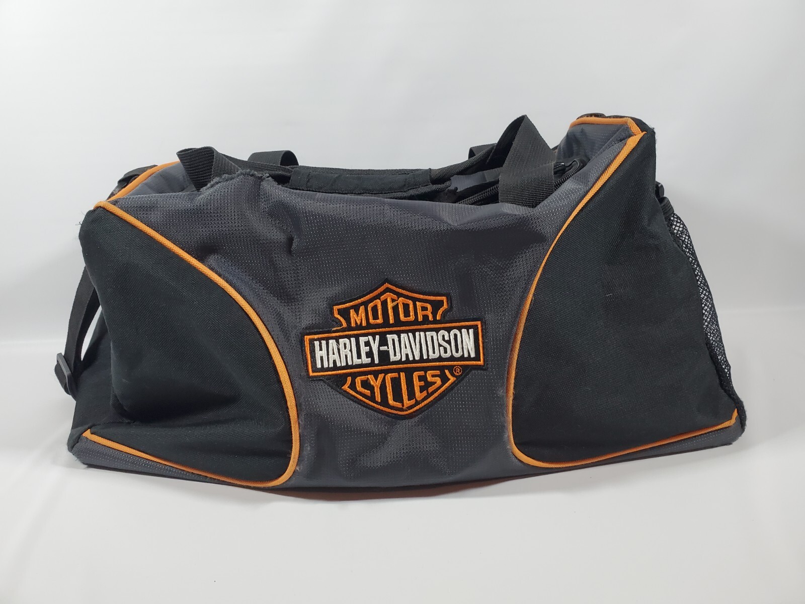 HARLEY-DAVIDSON ボストンバッグ 黒/オレンジ $_57.JPG?set_id=880000500F