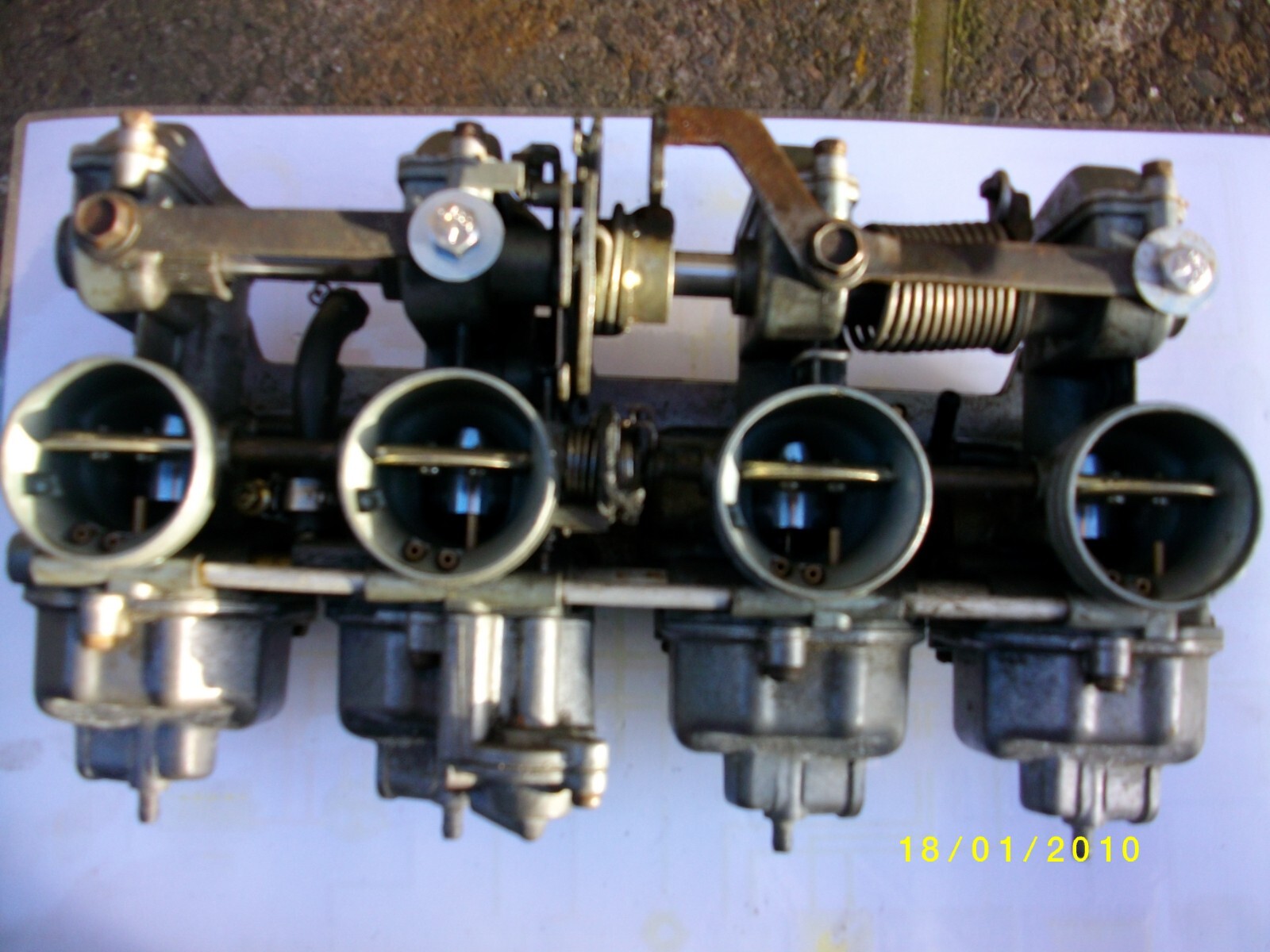 Honda Cb650z Carbs Complete Cb650 Sohc For Spares Or Repair