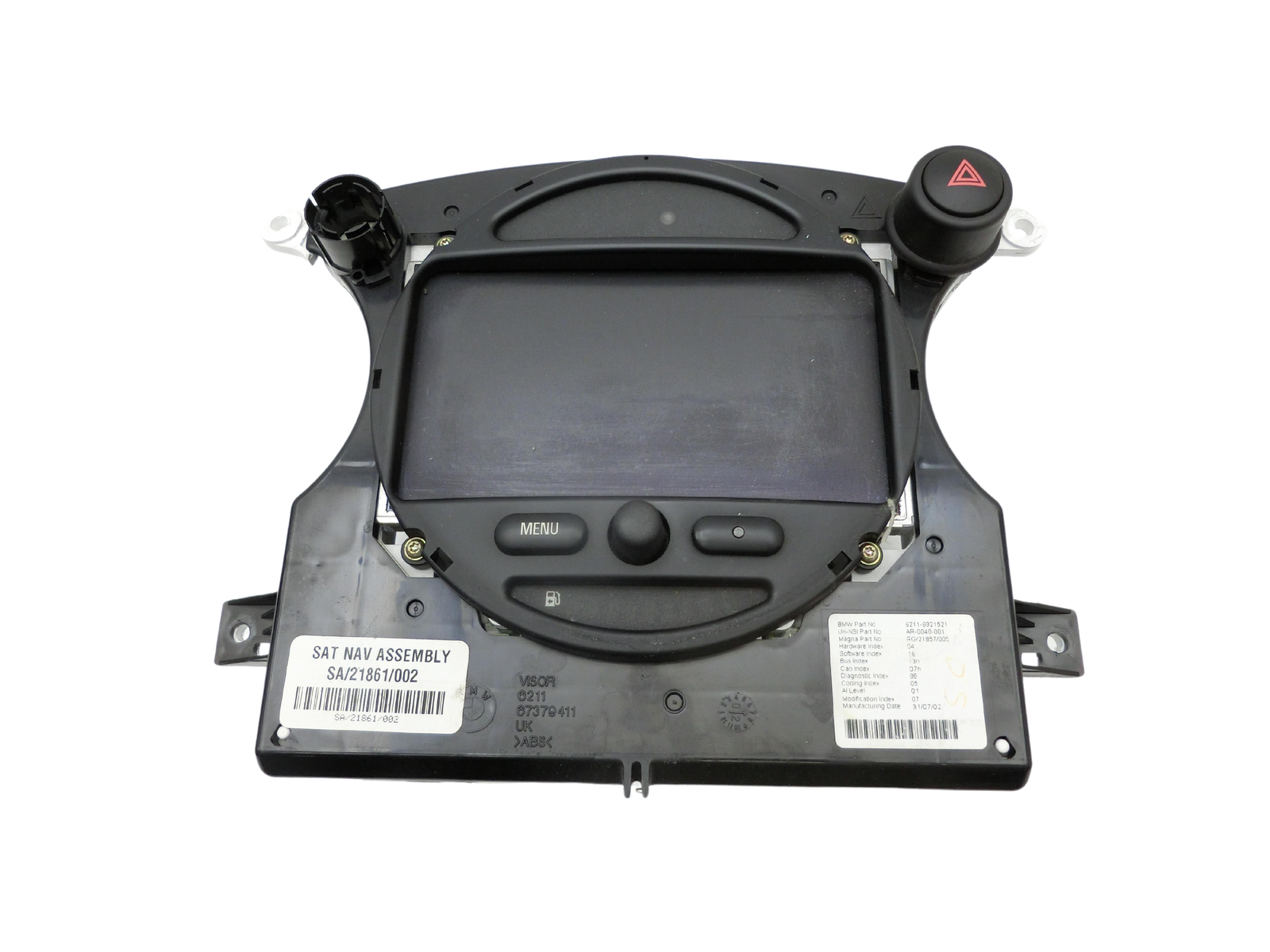 Mini One R50 01-06 Bildschirm Display Monitor für SAT NAvi  - Bild 1