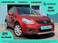 2013 Suzuki SX4 1.6 SZ3 5dr HATCHBACK PETROL Manual