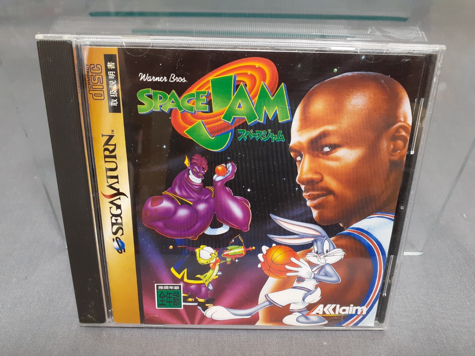 SEGA SATURN SPACE JAM Japanese complete Boxed (10550-5-1) T