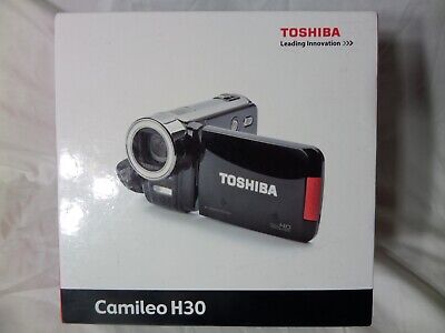 Toshiba Camileo H30 video camera camcorder barely used in box