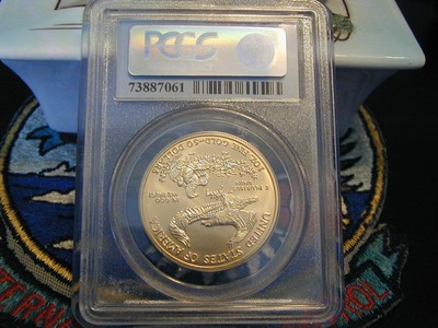 2001 MS69 $50 Gold Eagle PCGS WTC World Trade Center 911 recovery