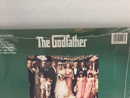 The Godfather, Brando, Remastered Widescreen, THX Dolby Digital, LaserDisc - NIP