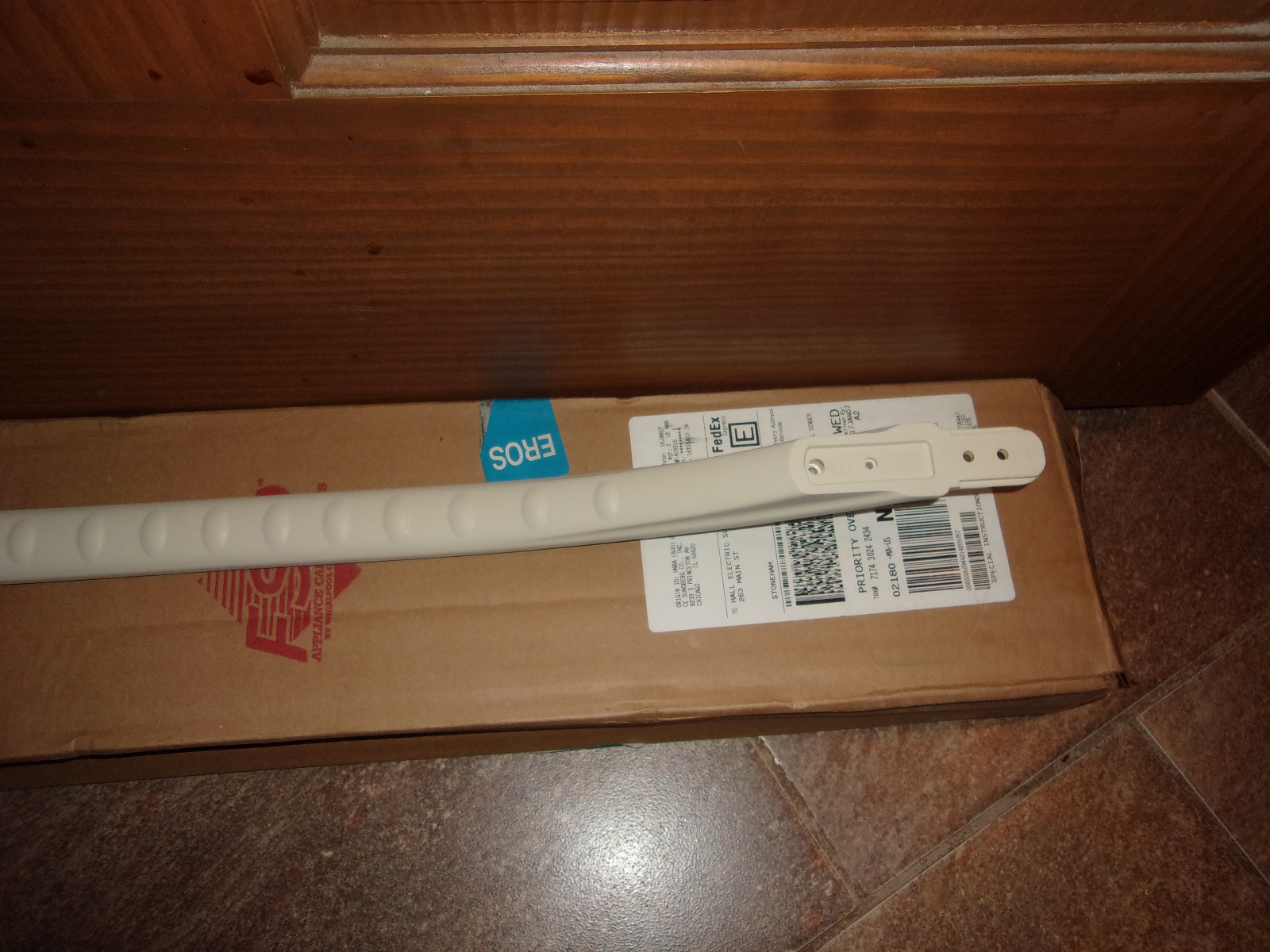 NEW! 1 Handle Genuine 4389075 Refrigerator Door Handle White AP3128264 PS372287