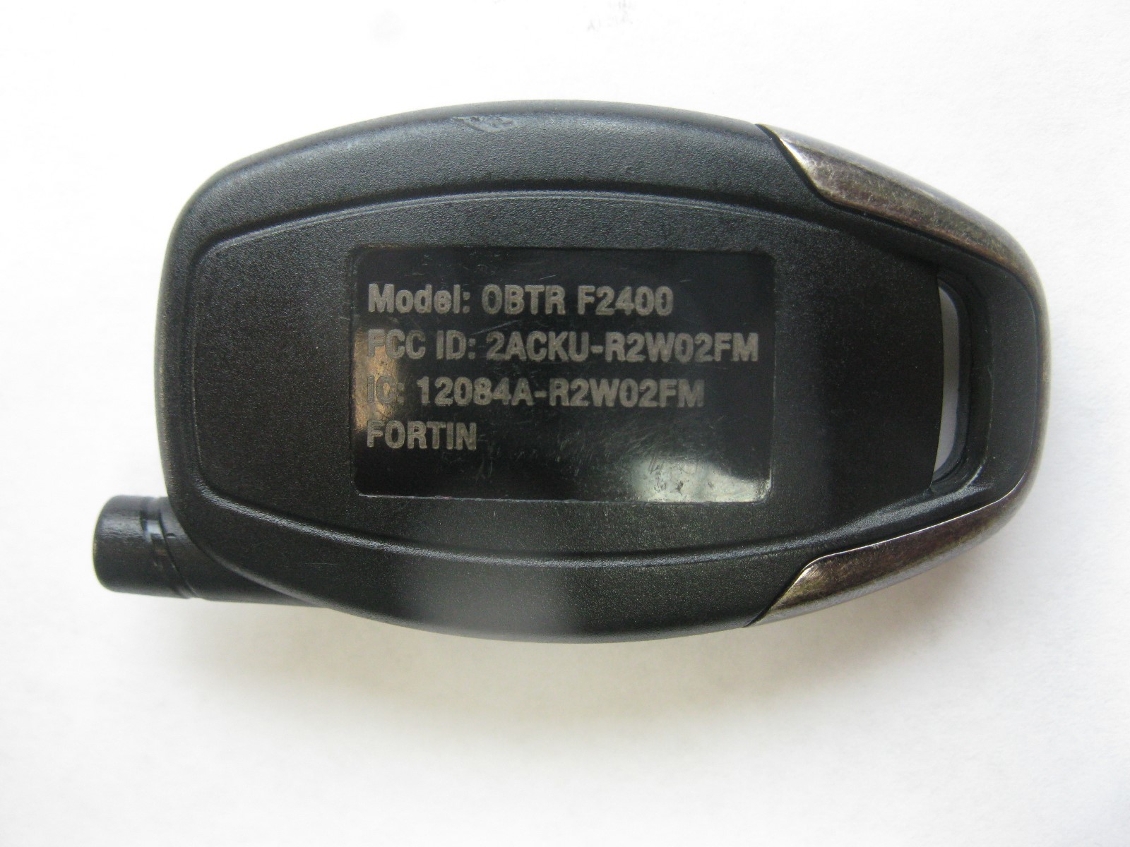 ORBIT OBTR-F2400 2ACKU R2W02FM 1 Way LED AX-RF2 4 Button Remote Transmitter