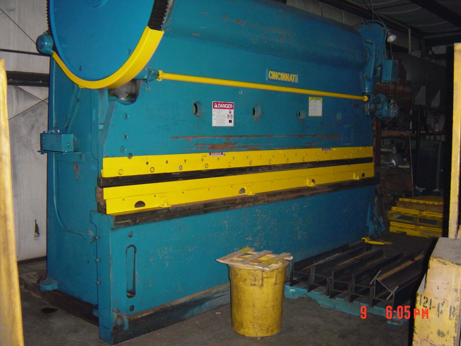 Cincinnati Mechanical Brake Press 9 Series 150 Ton x 14'