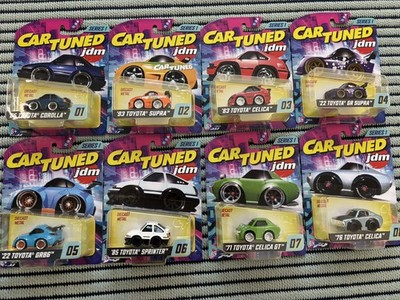 2025 CarTuned 1:64 Series 1 JDM Tuners Assortment 8 Car Set