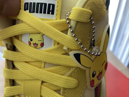 Pre-owned Puma X Pokemon Pikachu Rs-x Yellow Sneakers - Us Size 10.5 - - 389541-01