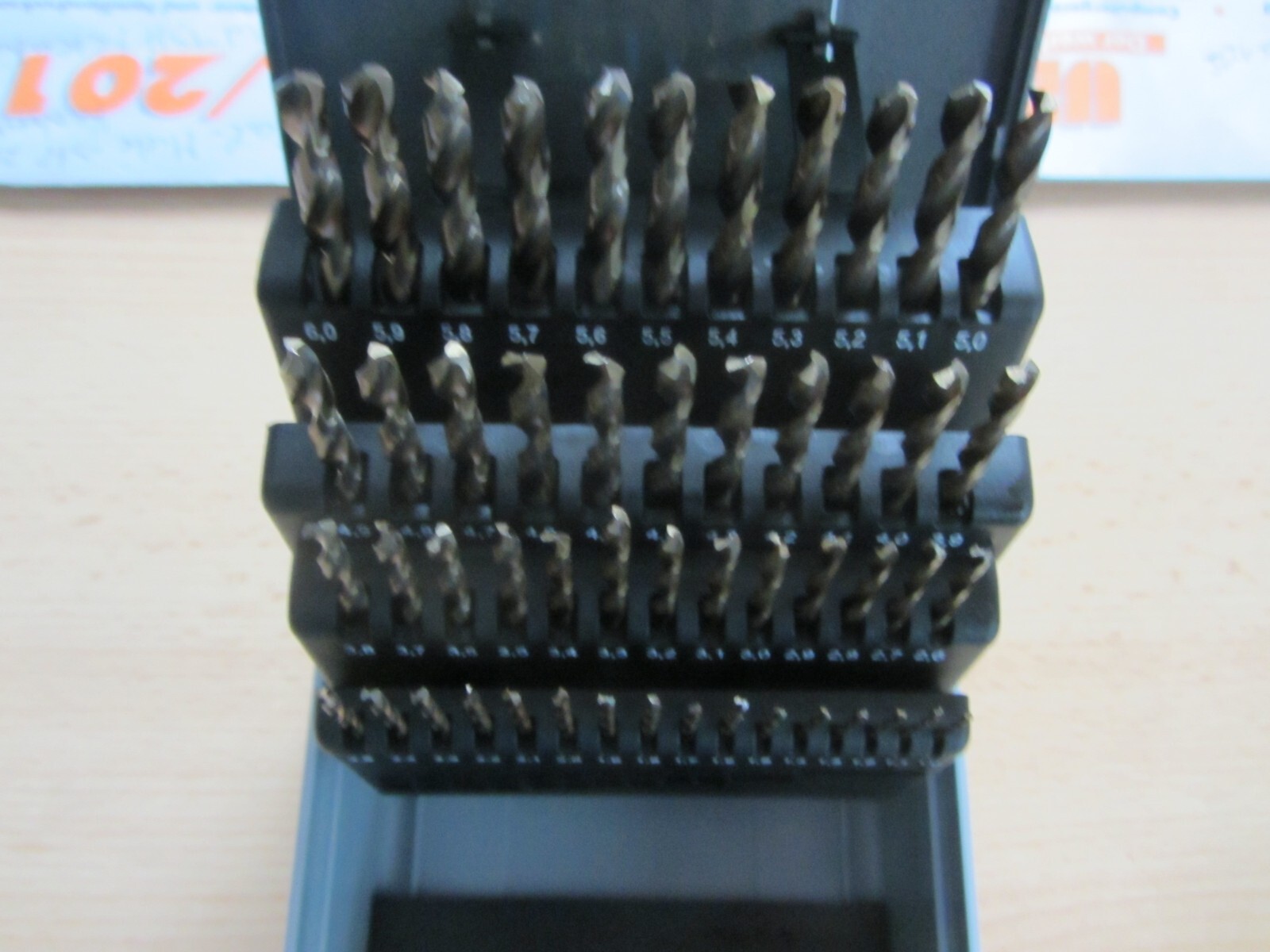 Giilayky 51-teiliges HSS-Bohrer-Set 1–6 Mm – In 0,1 Mm Schritten Für Metall & Kunststoff