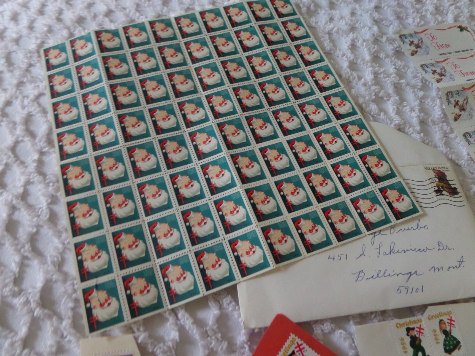 Vtg Lot Christmas Seals Boys town Yellowstone Boys Ranch 1950's - 80's