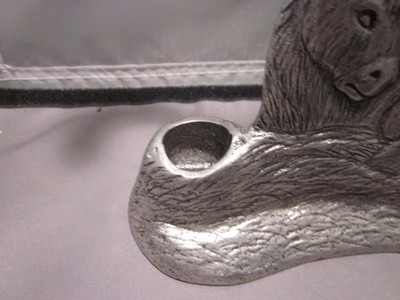 Carson Pewter Nativity Scene Cast Pewter Candle Holder 10