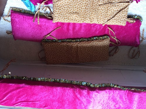 Brightly Colored Nursery Bedding Custom Made Absolutely Beautiful