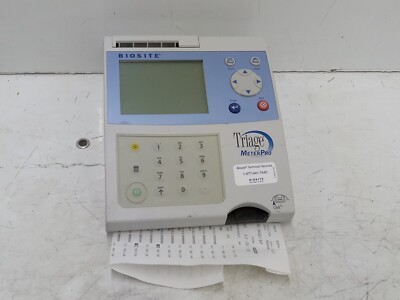 BIOSITE TRIAGE METER PRO Chemistry Analyzer Unit Only-untested