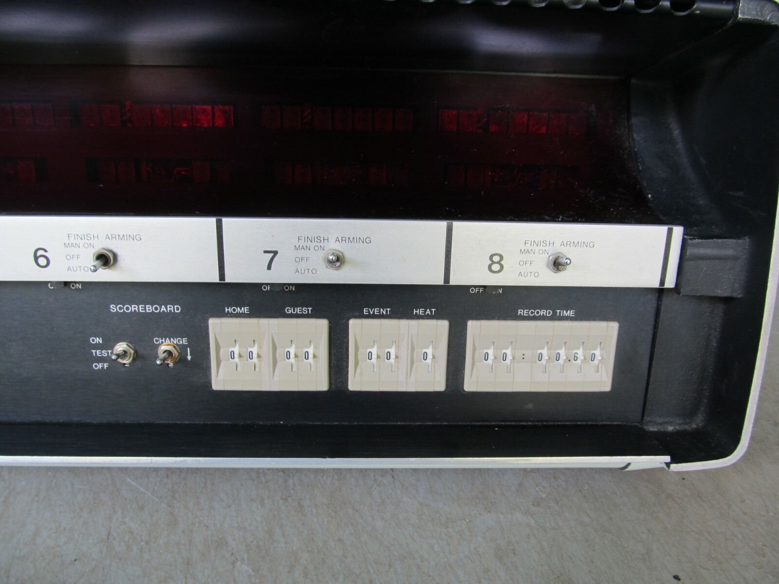 Colorado Time Systems System Timer Score Board Controller Swimming Track 8000A