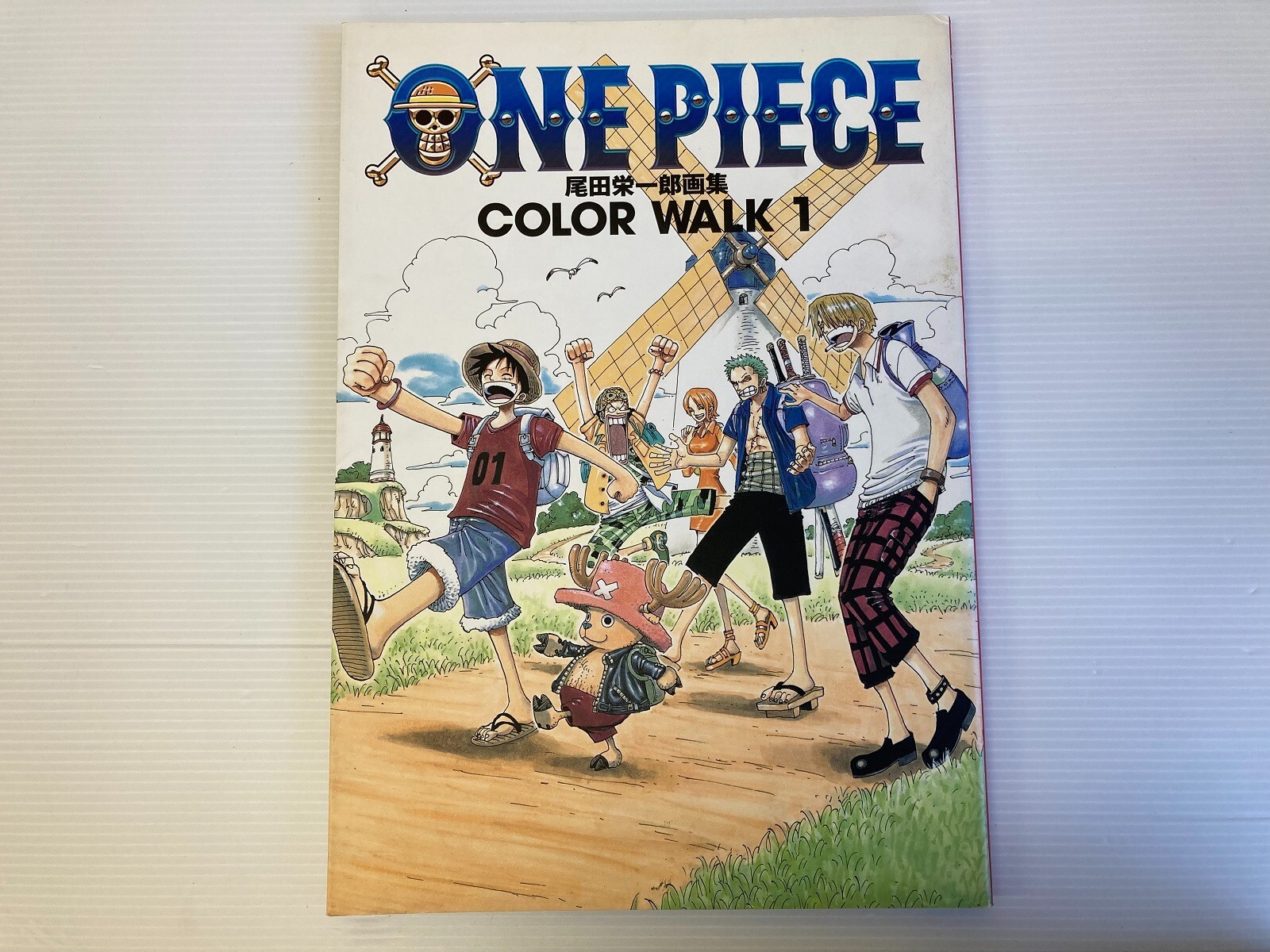ワンピース MAGIC BOOK 2pcs One Piece Artbook Color Walk 1 & 2 by Eiichiro Oda