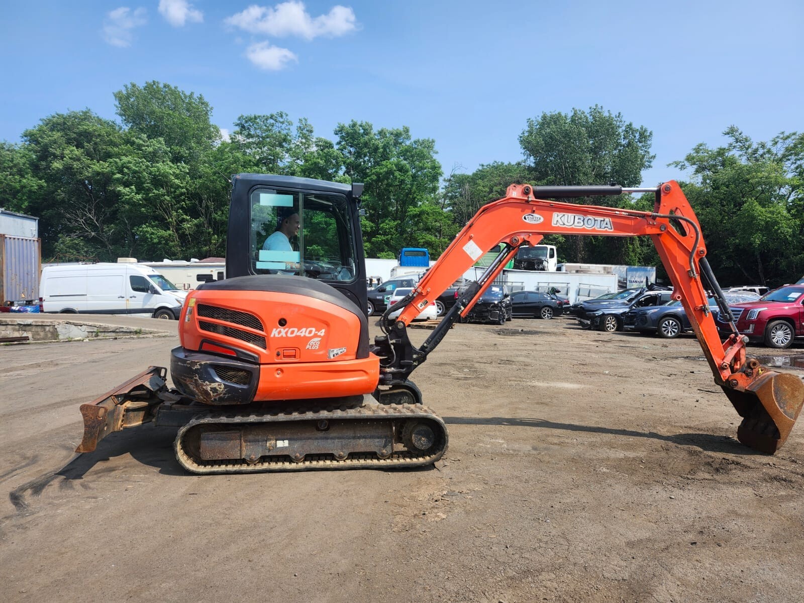 2014 KUBOTA KX040-4 Mini Excavator only 4084 hours | eBay