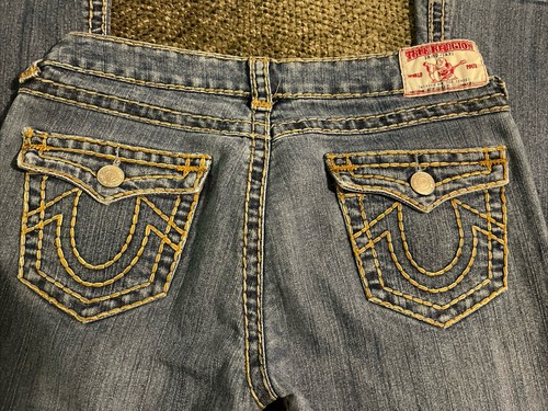 True Religion Jeans Joey Super T Size 31 Cut 600557 Straight True Religion Jeans Joey Super T Size 31 Cut 600557 Straight