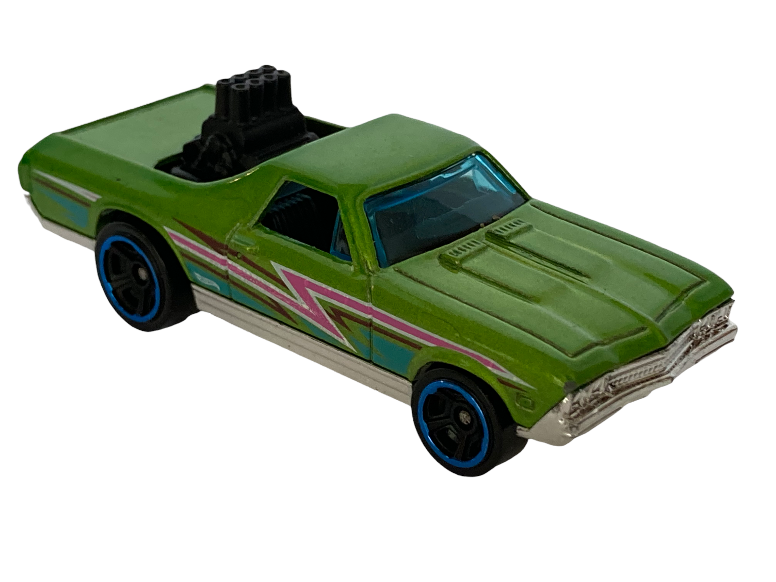 No119ミニカー1/18箱あり Hot WHeeLs 59 EL CAMINO HOT WHEELS 1959 EL CAMINO 1/18 SHOW CASE TUBE BLUE | eBay