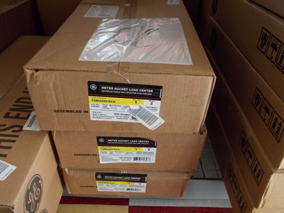 general electric TSM420CSCU 200amp meter/loadcenter outdoor