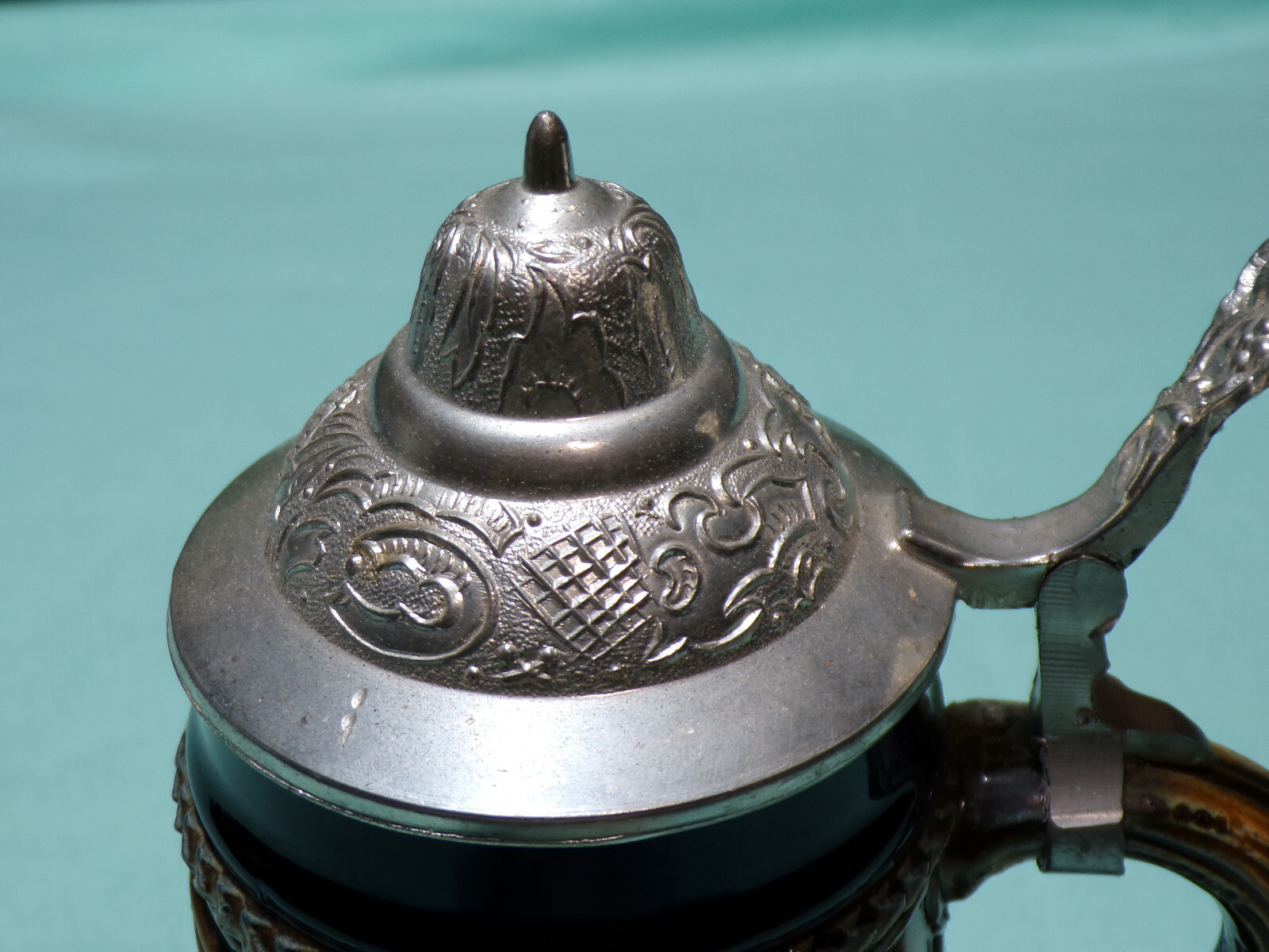 Vintage Gerz W. Germany 7.5" Tall Cermaic Stein in Good Condition