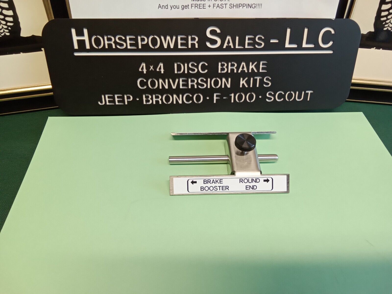 POWER BRAKE BOOSTER PIN-DEPTH GAUGE ADJUSTMENT TOOL, Ford,Chevy,Dodge,GM,Hot Rod