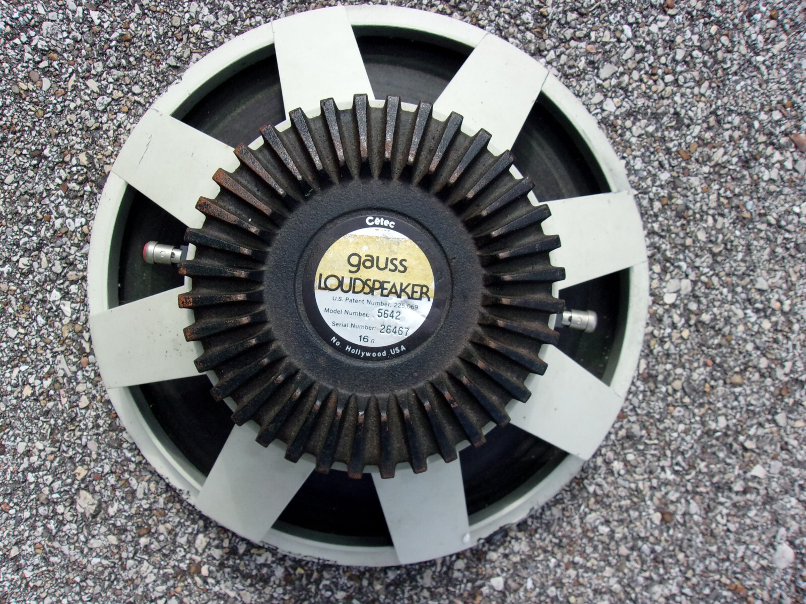 gauss 5842 スピーカー 15インチ 5842 GAUSS - HiFi-Do McIntosh/JBL/audio-technica/Jeff