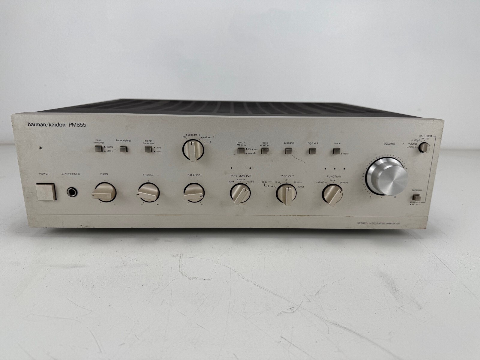 Harmon/Kardon PM655プリメインアンプ harman/kardon PM655の仕様 ハーマンカードン