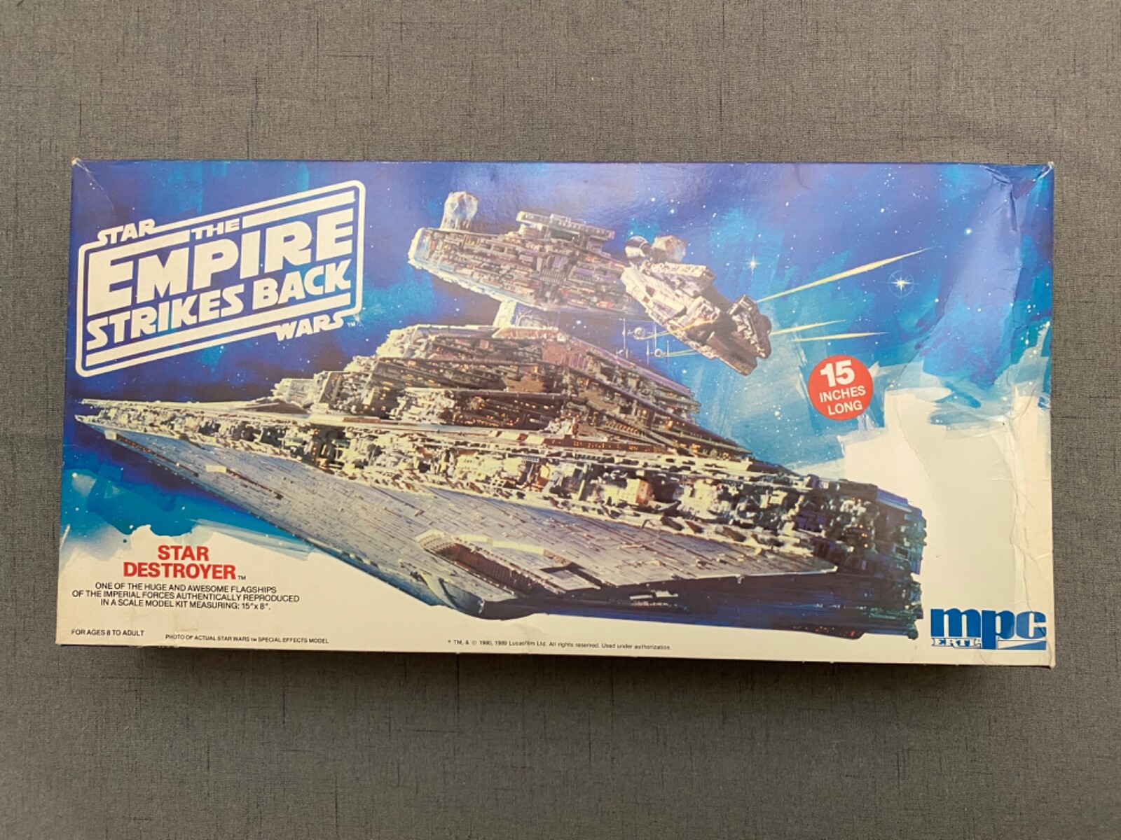 Vintage Star Wars The Empire Strikes Back Star Destroyer Vintage Star Wars The Empire Strikes Back Star Destroyer
