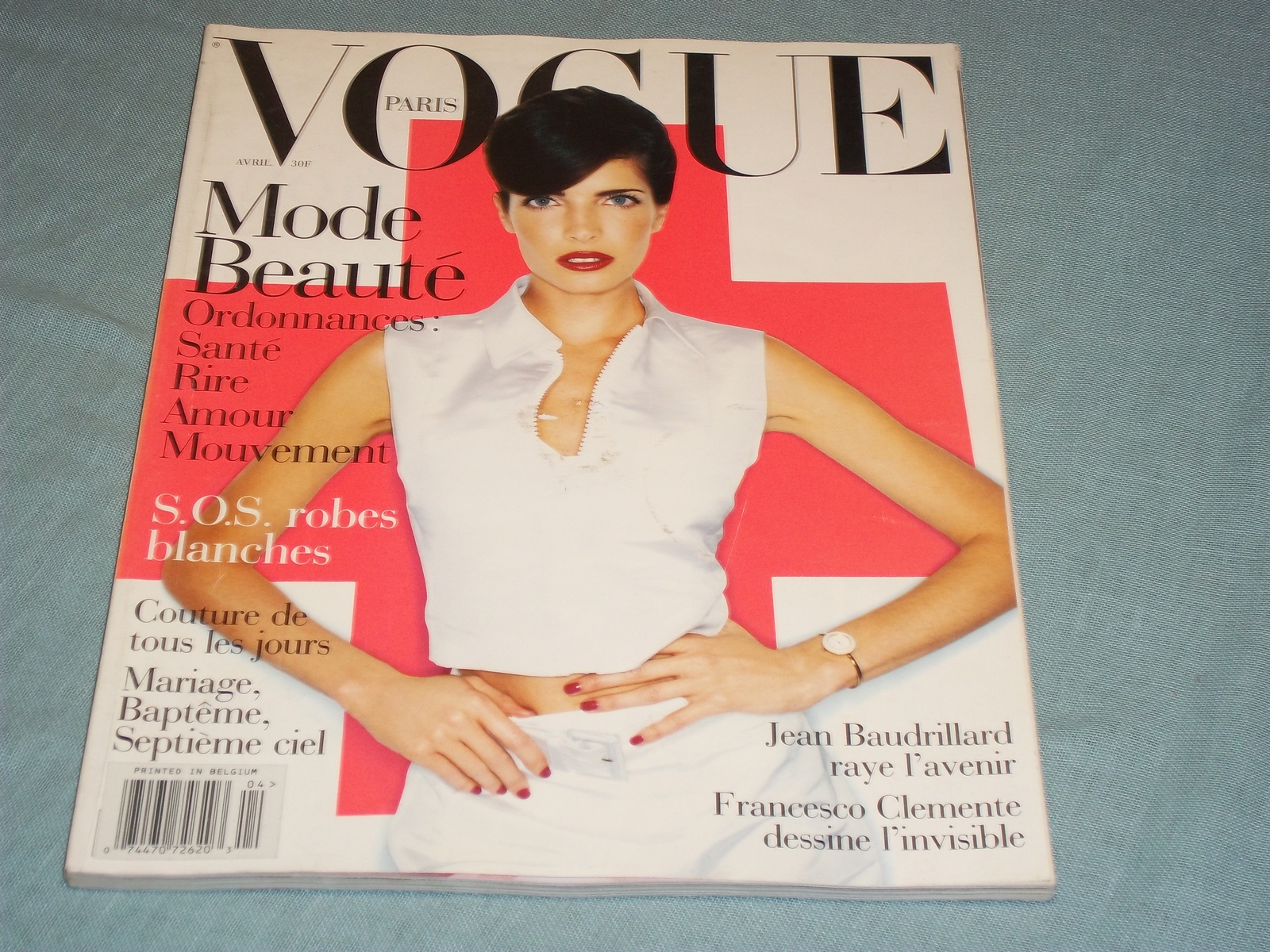 その他 Paris VOGUE covers VOGUE PARIS 1983 CHRISTIE BRINKLEY GUY BOURDIN CAROLE