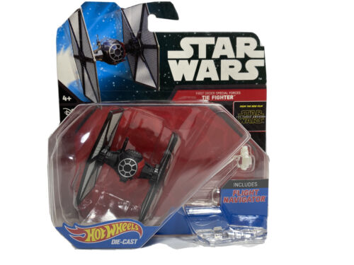 Hot Wheels Star Wars Starship First Order Special Forces TIE Fighter Vehicle W9