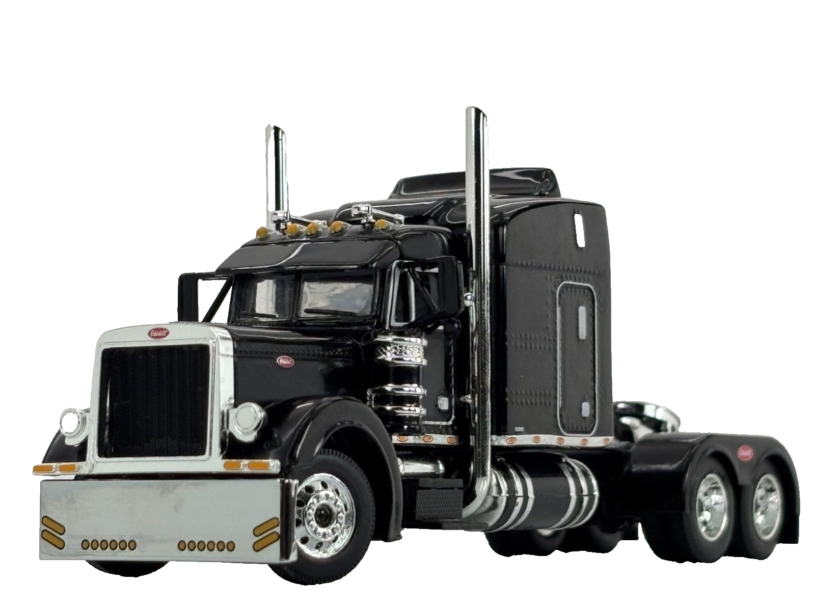 1/64 DCP BLACK PETERBILT 379 W/ 63