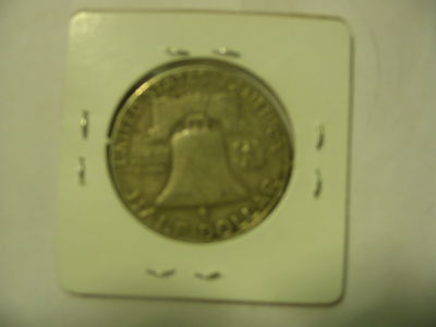1961 D FRANKLIN HALF DOLLAR COIN  SILVER