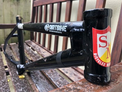 Mid School Bmx S&m Dirt Bike Frame Black Survivor Bmx Frame