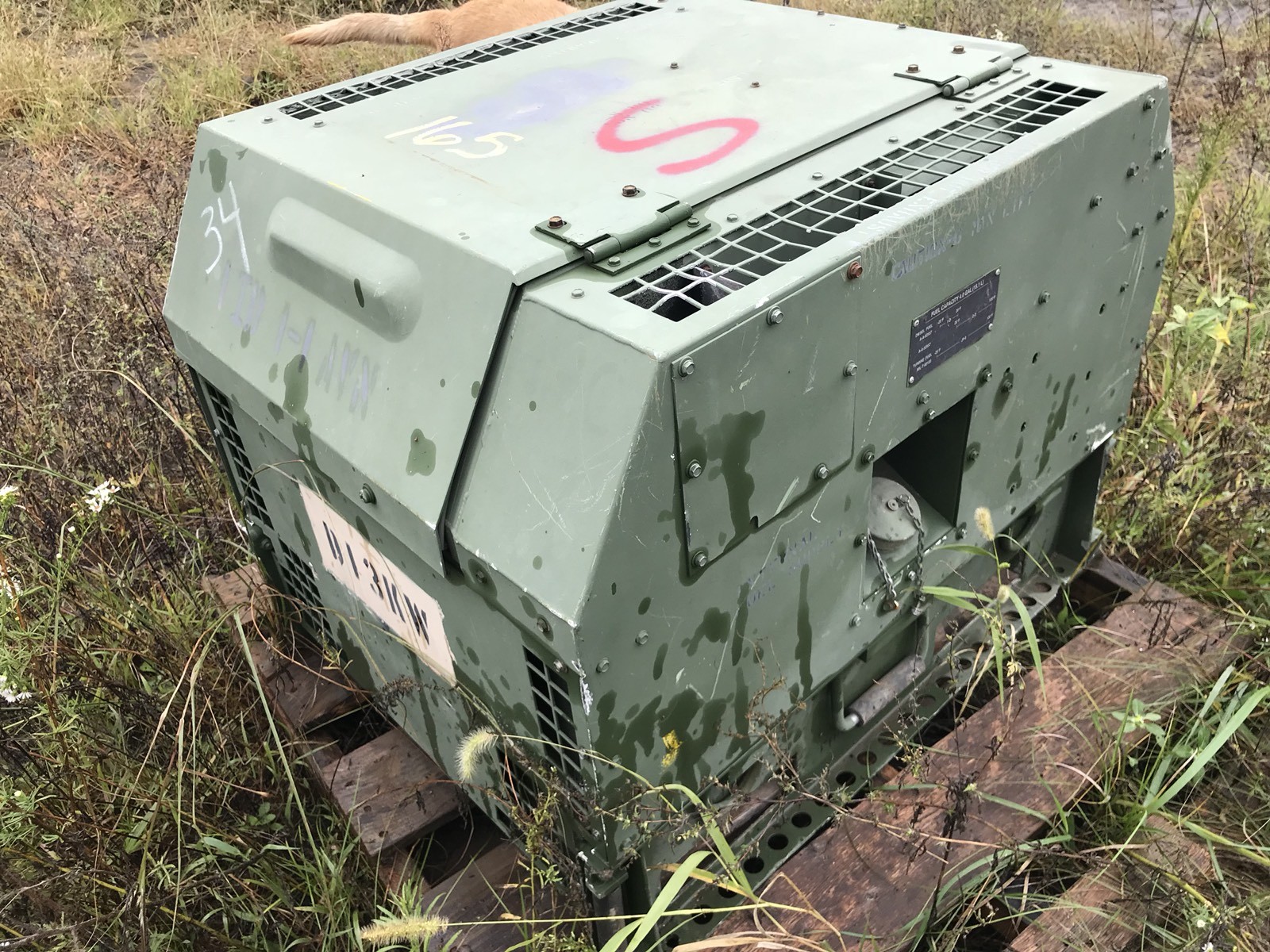 Fermont MEP-831A 3kW Diesel Generator Tactical Quiet Military Parts/repair 2001