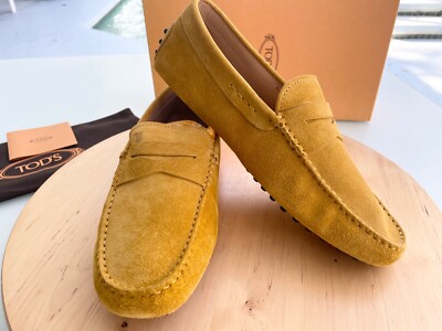 Tod's Men's Mocassino Gommini Nuovo XXM0EO00010RE0G410 Suede Loafer Shoe