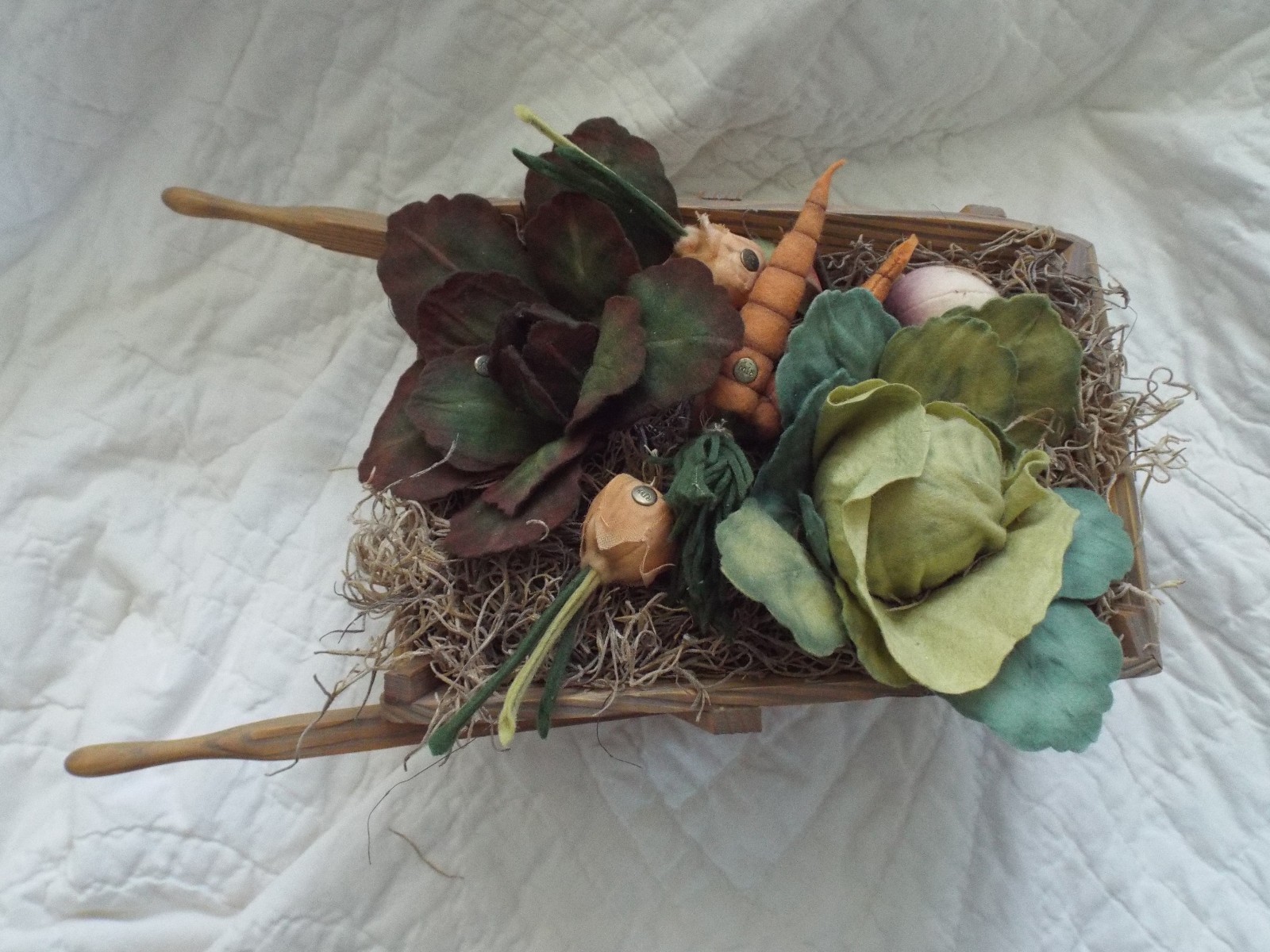 R John Wright GARDEN WHEELBARROW #325/500 Beatrice Potter