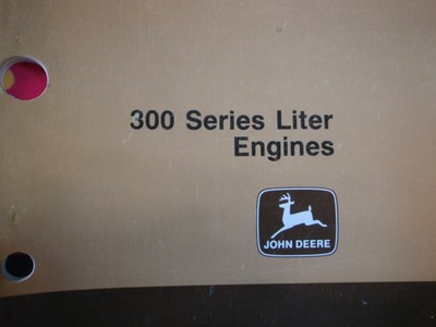 #16 John Deere 300 Series Liter ENGINES Operators Maintenance Manual  18293 a0