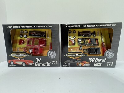 RARE American Muscle Body Shop  1/64 Scale Diecast Corvette Olds Hurst Lot NIB