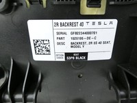 Tesla Model Y LR 20-25 5YJY Sitzbezug Rückenpolster Rechts für Rücksitzbank Hinten Tesla Model Y LR 20-25 5YJY... Vorschau 8