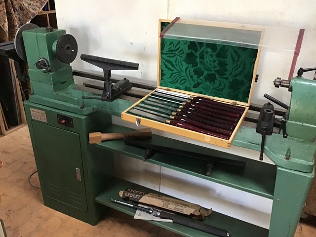 LEDA Heavy Duty WOOD LATHE Pending Power Tools 