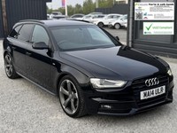 2014 Audi A4 2.0T FSI 225 Quattro Black Edition 5dr S Tronic ESTATE Petrol Autom