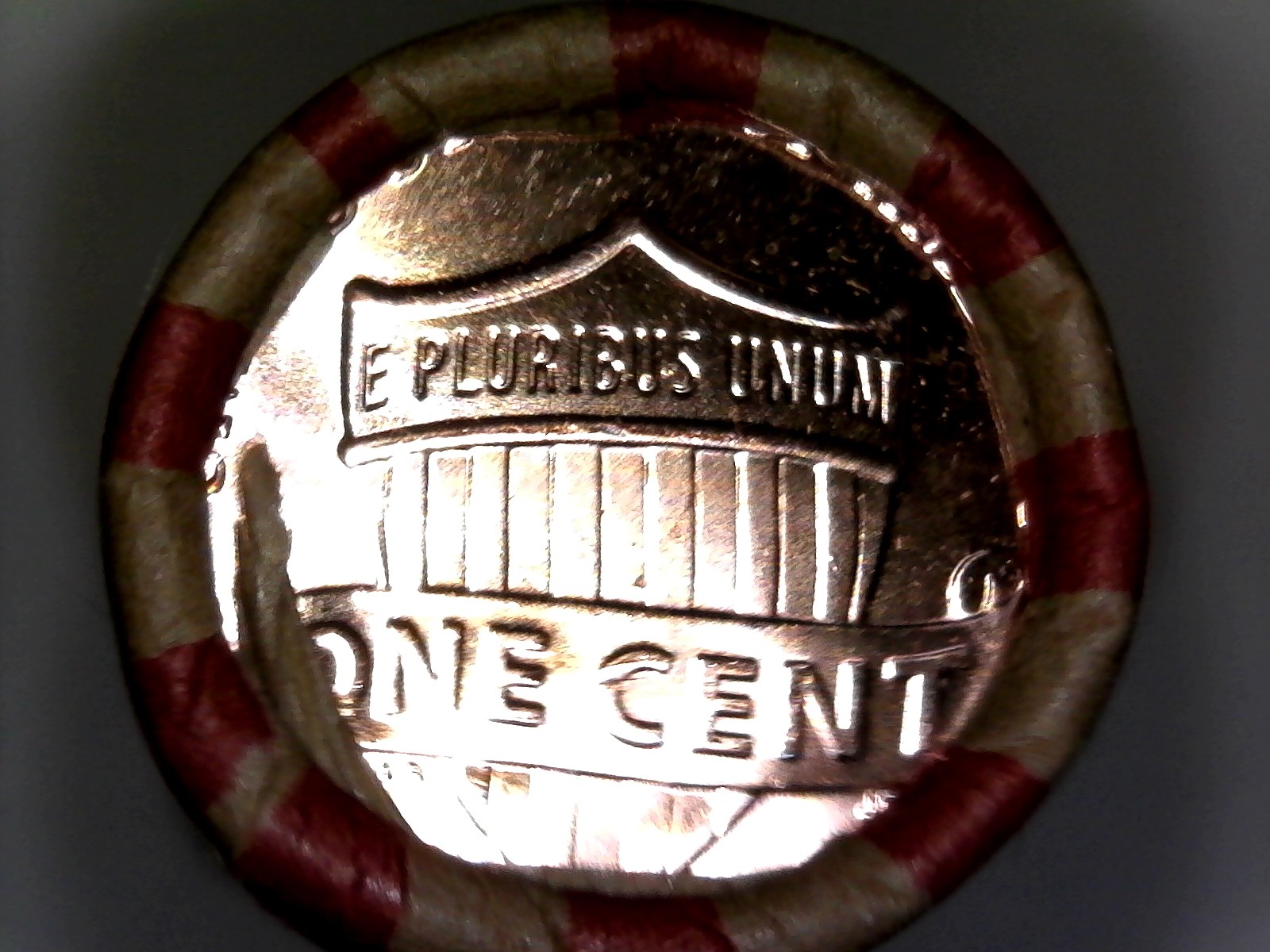 2017 D Denver BU Lincoln Shield Penny Roll, One BU Roll